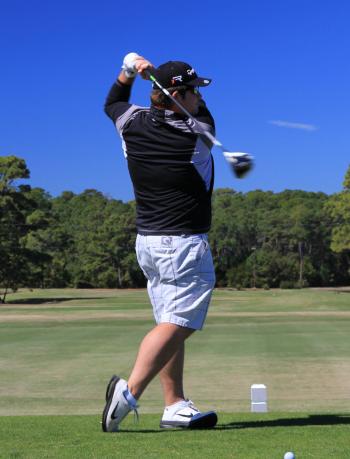 Josh Engel Golfing