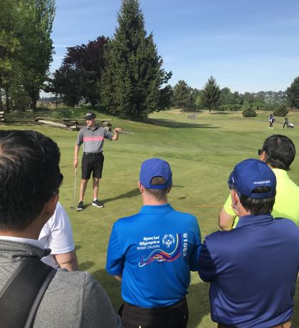 Special Olympics BC Golf Performance Camp
