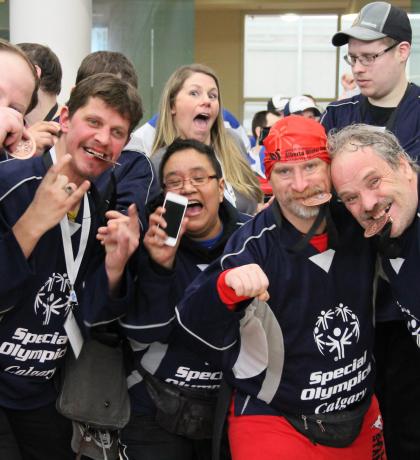 2015 Special Olympics Alberta Winter Games Floor Hockey