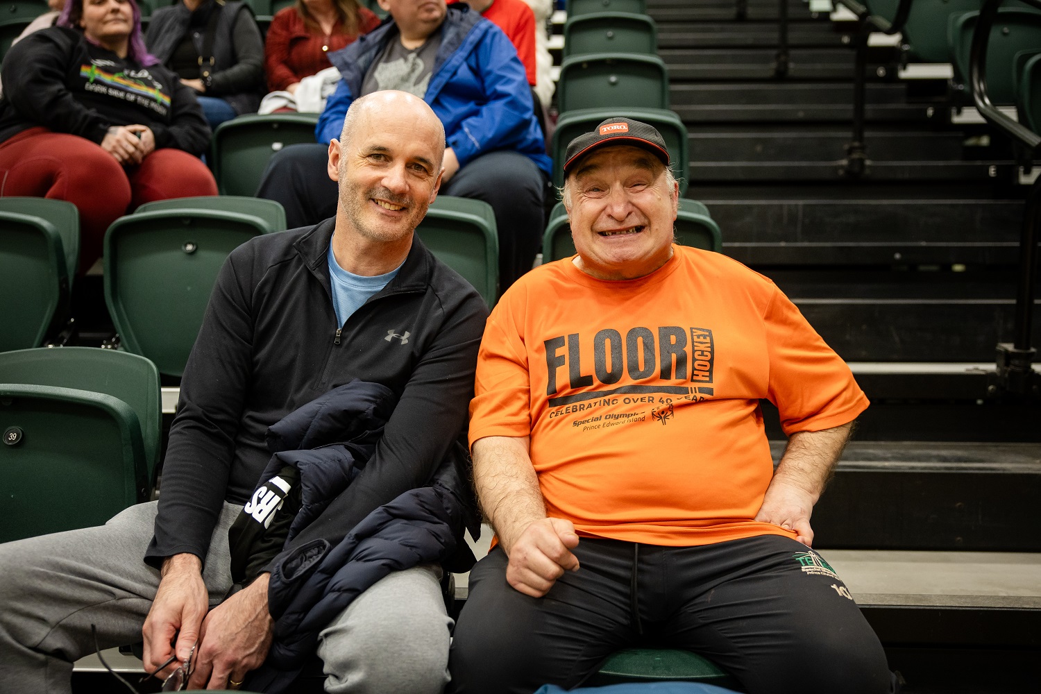 Special Olympics PEI, Floor Hockey, Volunteer with Athlete