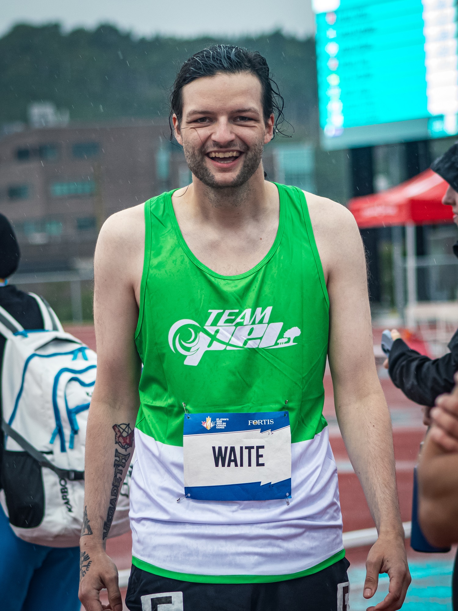 Special Olympics athlete, Keegan Waite, at the 2025 Canada Summer Games Special Olympics athlete, Keegan Waite, at the 2025 Canada Summer Games