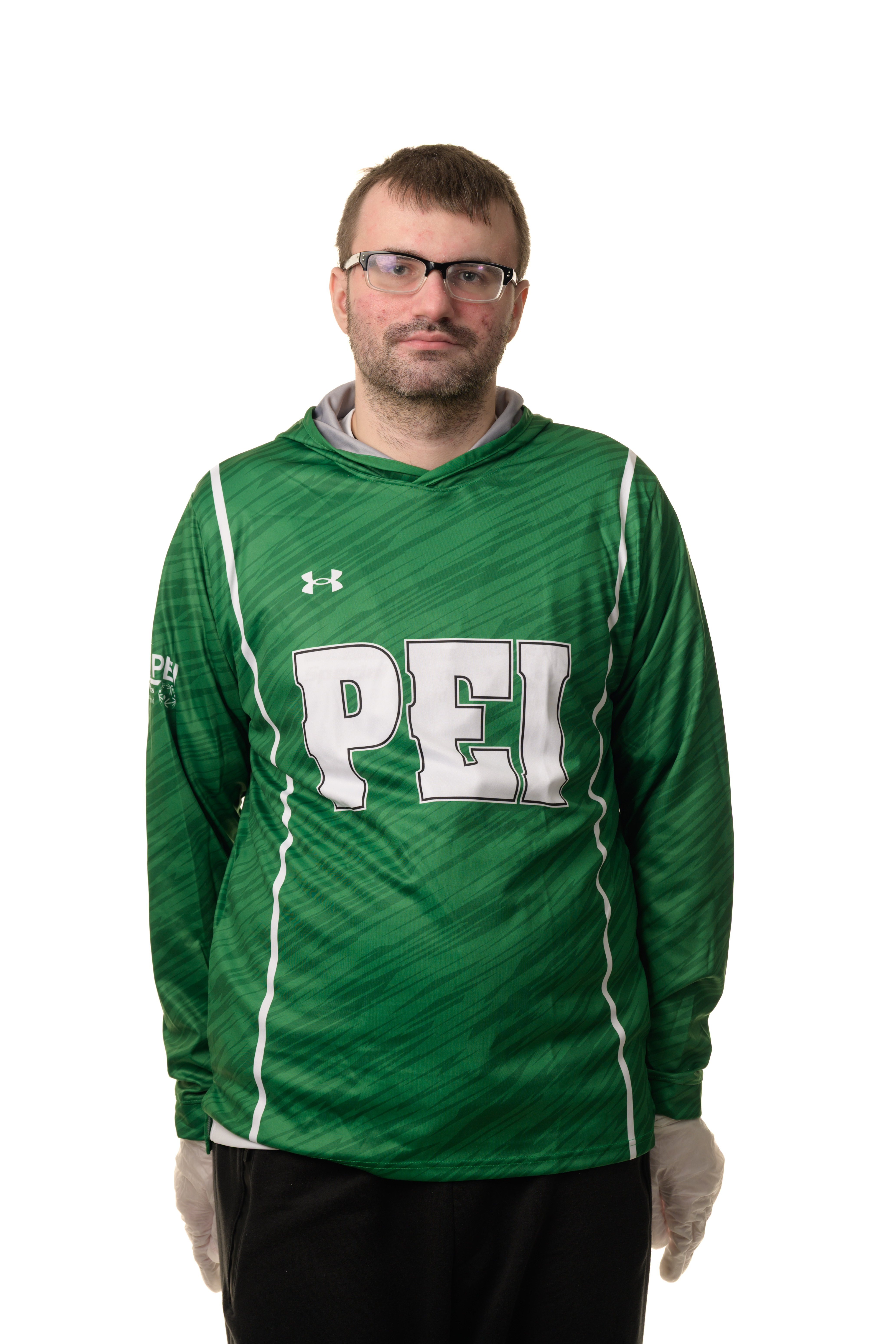 Team PEI 2026 Bocce athlete, Ryan McNeil, standing for a headshot 