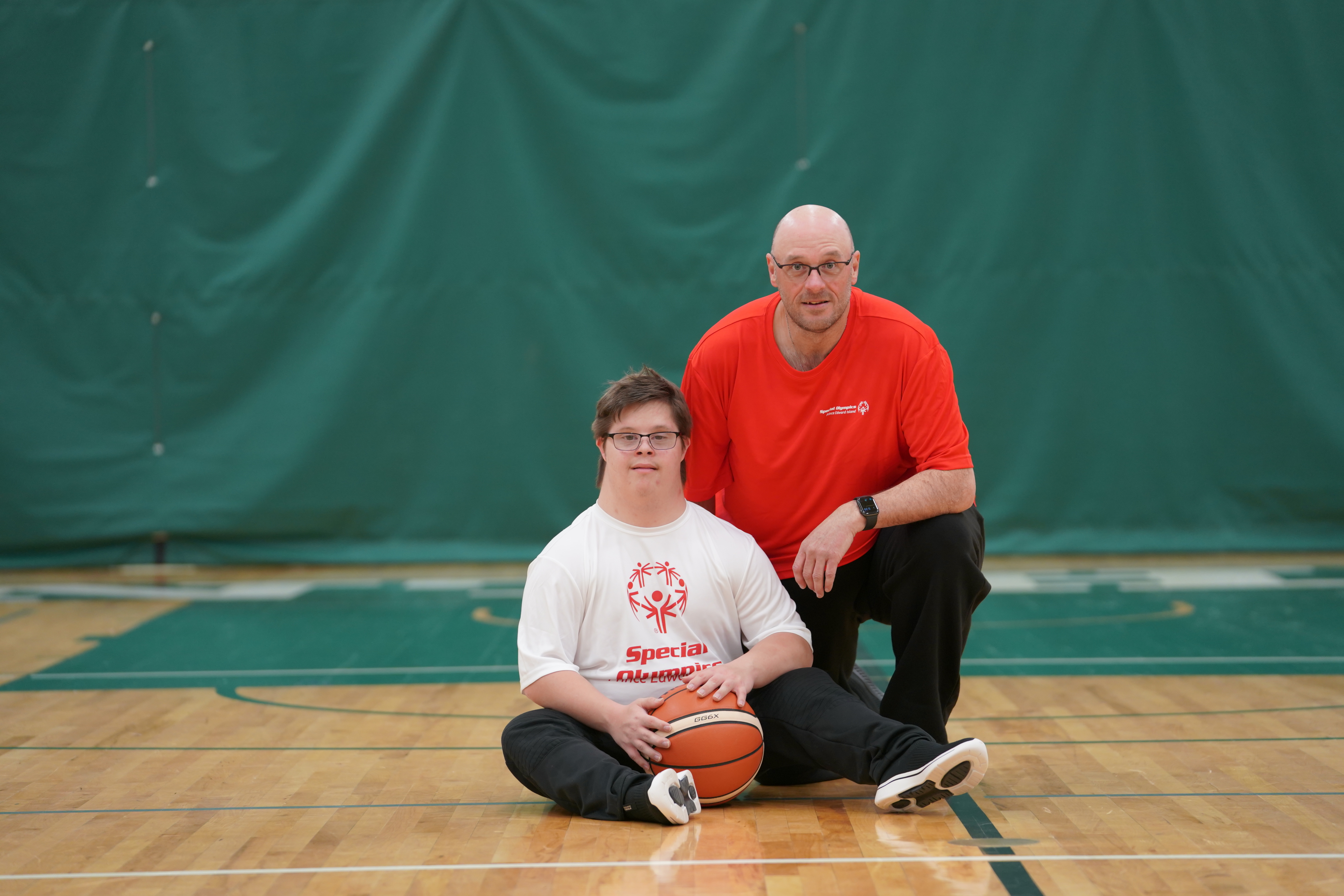 Special Olympics PEI, Athlete with Coach Special Olympics PEI, Athlete with Coach