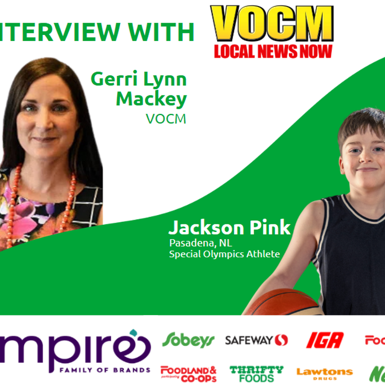 Jackson Pink's Interview with VOCM