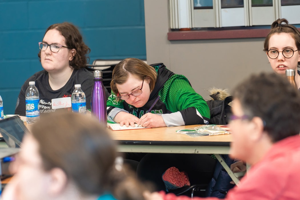 Special Olympics PEI, Athletes in Classroom, Nutrition Session