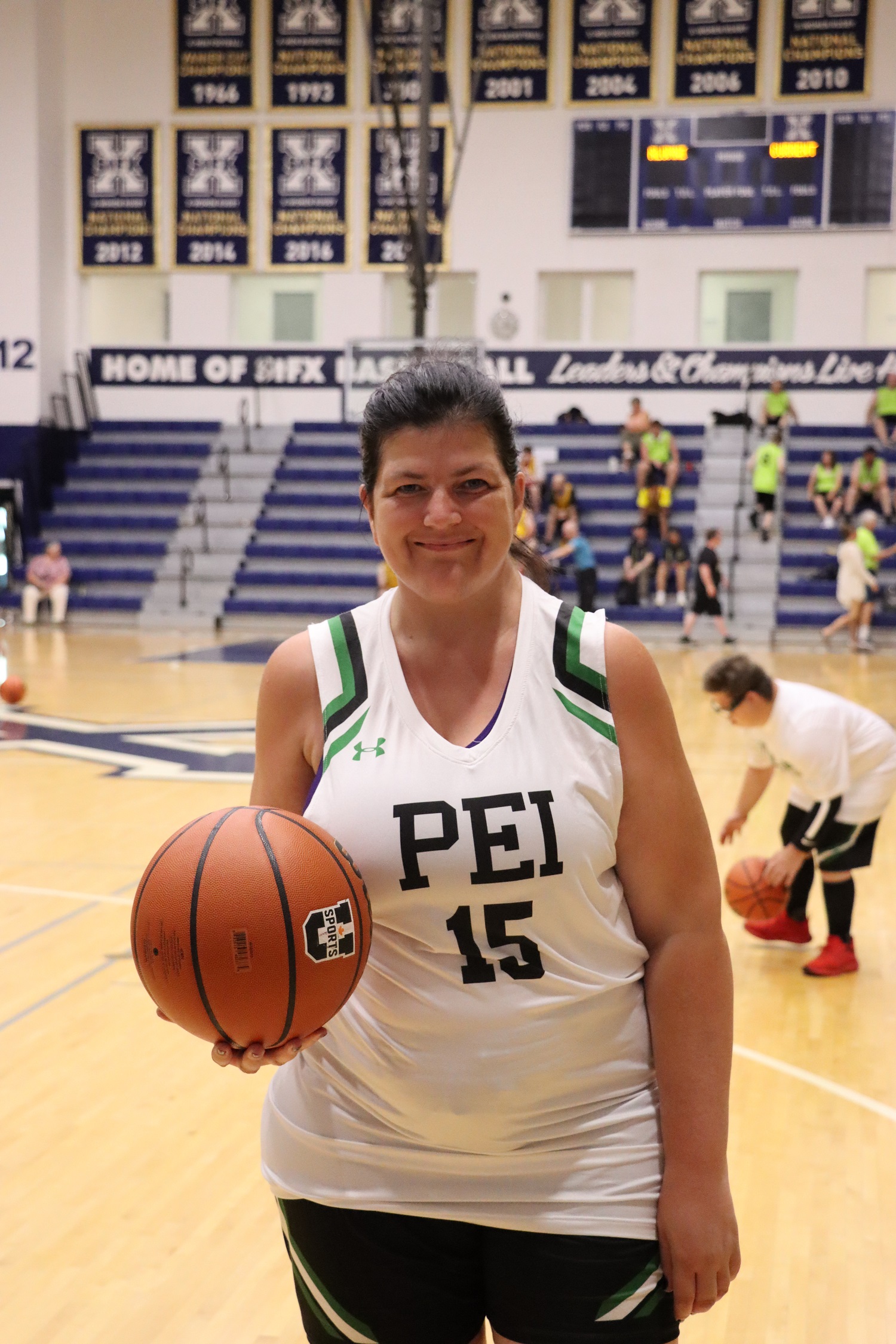 Special Olympics PEI, Basketball, Athlete with Basketball 