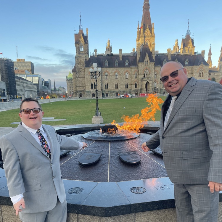 Meet Special Olympics PEI’s Representatives on Parliament Hill – Colton and Jamie Matheson