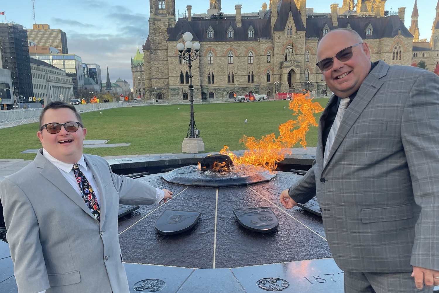 Meet Special Olympics PEI’s Representatives on Parliament Hill – Colton and Jamie Matheson
