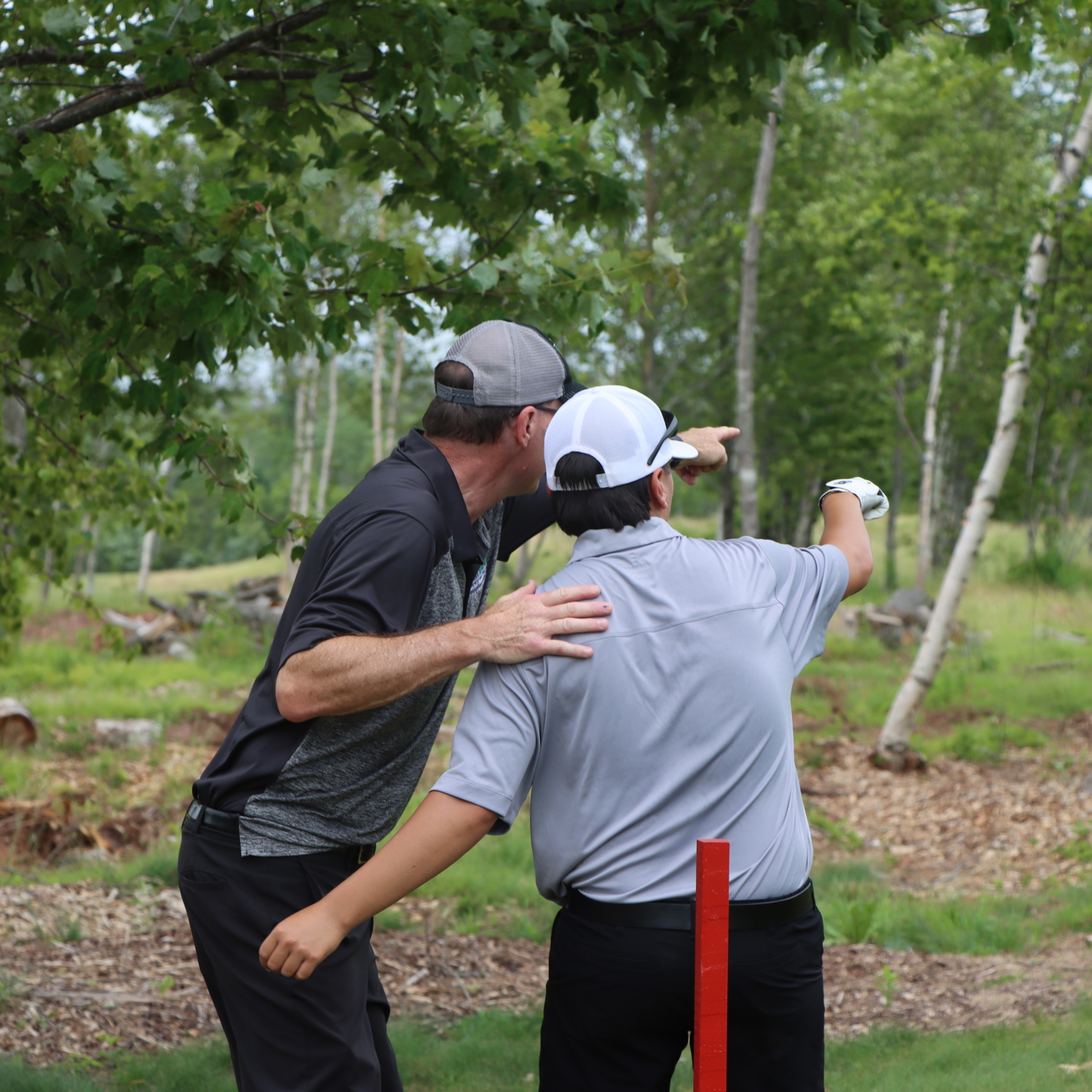 Special Olympics PEI, Golf, Athlete with Coach