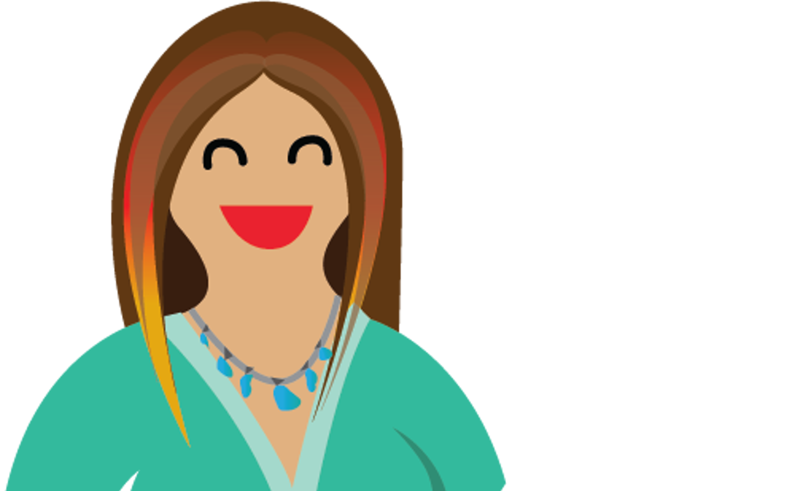 Illustration d'une personne enceinte tenant la main d'un enfant