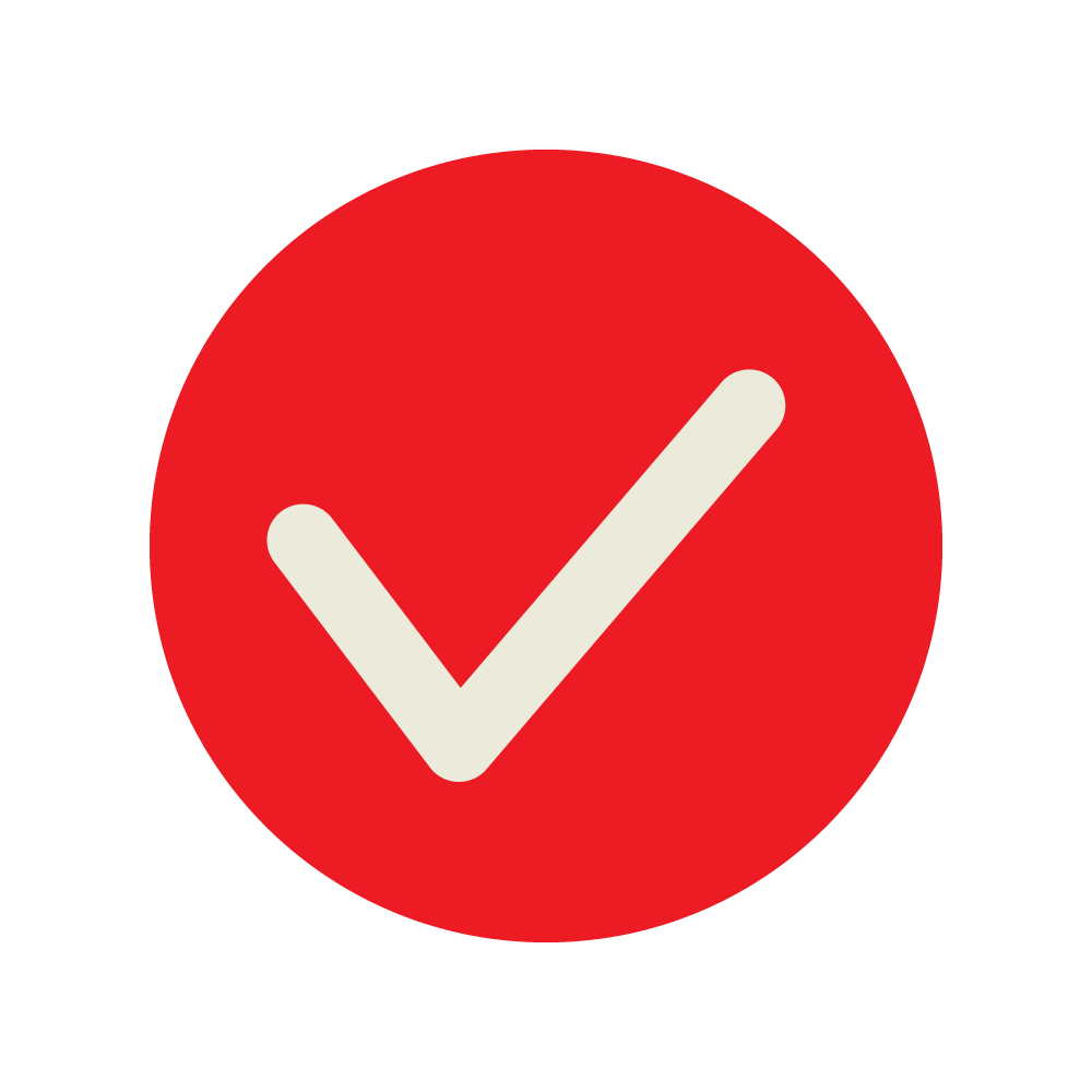 Red Checkmark