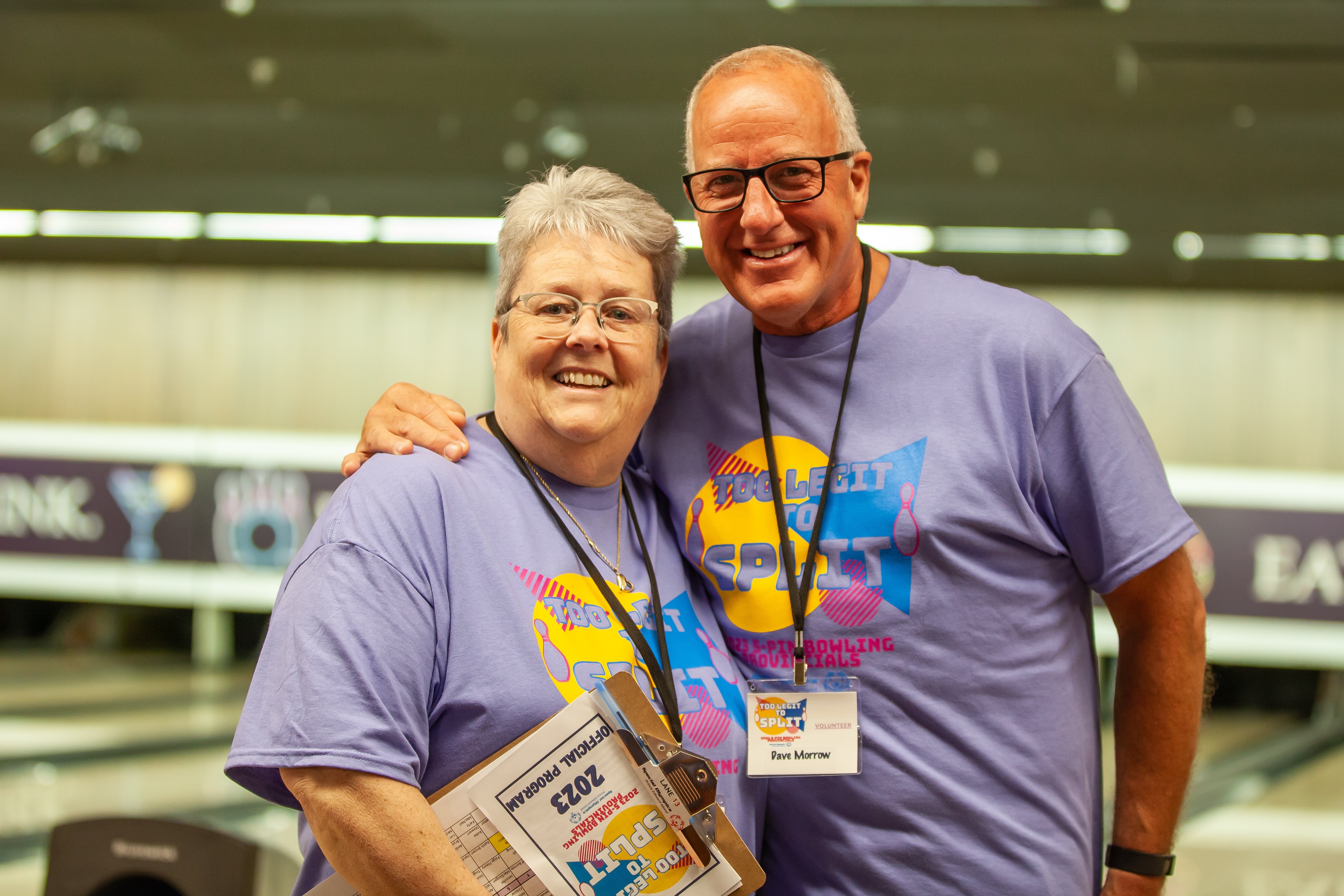 Special Olympics PEI, 2 Volunteers, Bowling Provincials Special Olympics PEI, 2 Volunteers, Bowling Provincials
