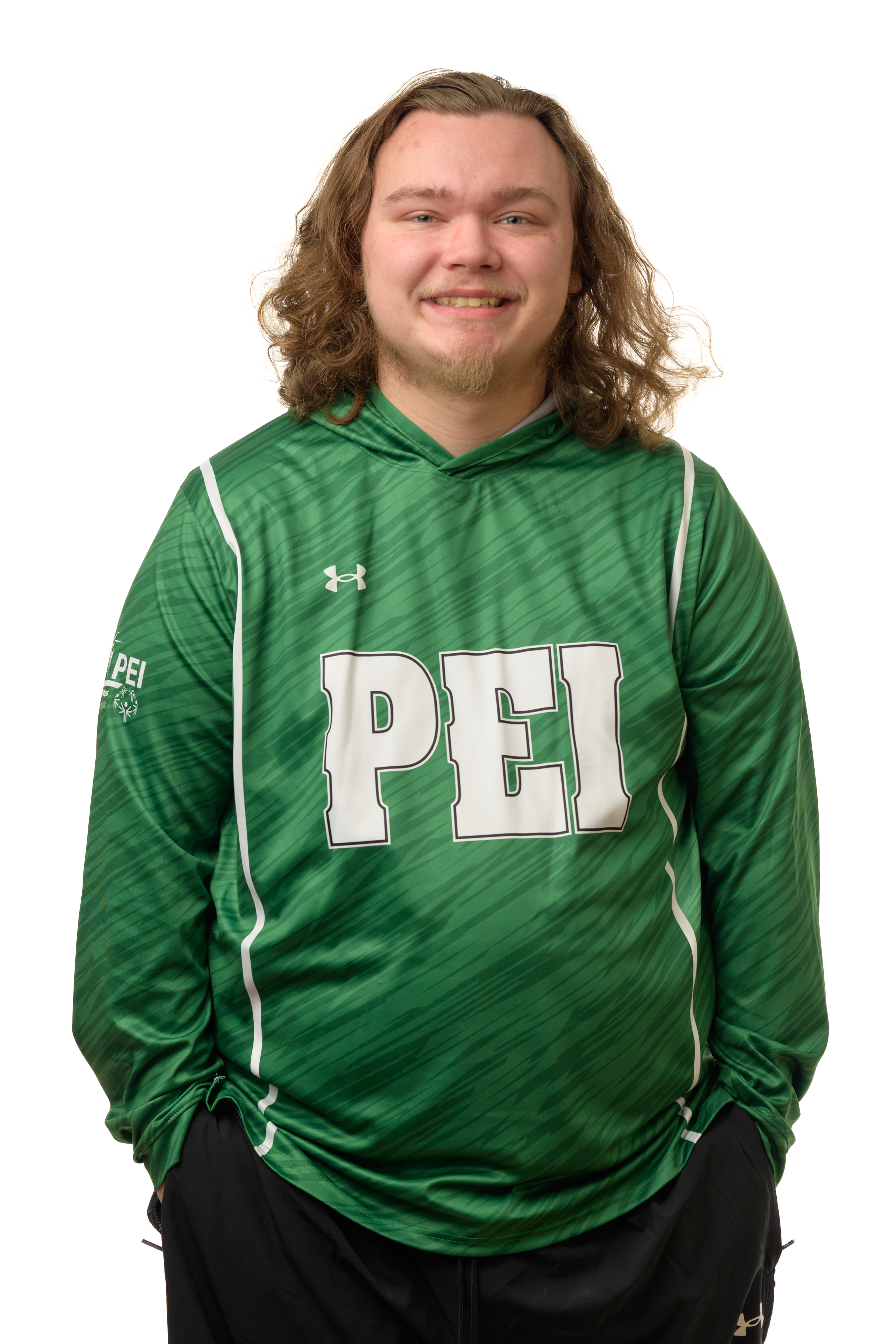 Team PEI 2026 Soccer athlete, Khol Ward, standing for a headshot 