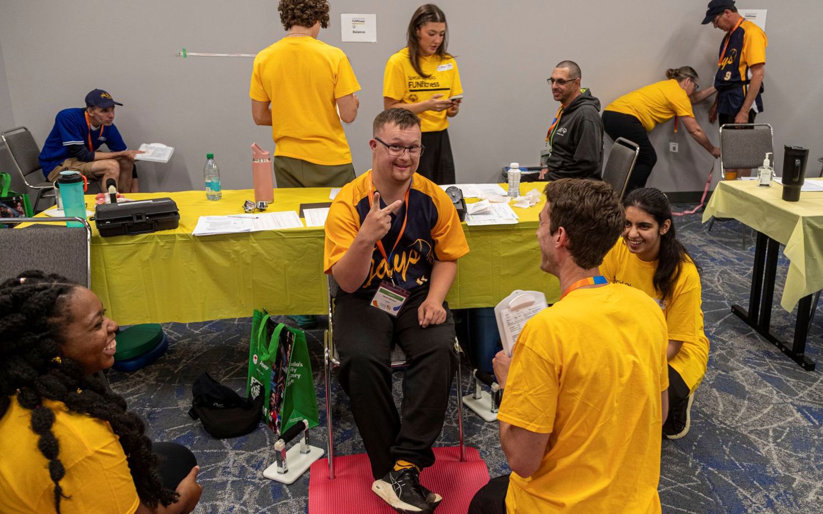 Healthy Athletes at the Special Olympics BC Summer Games