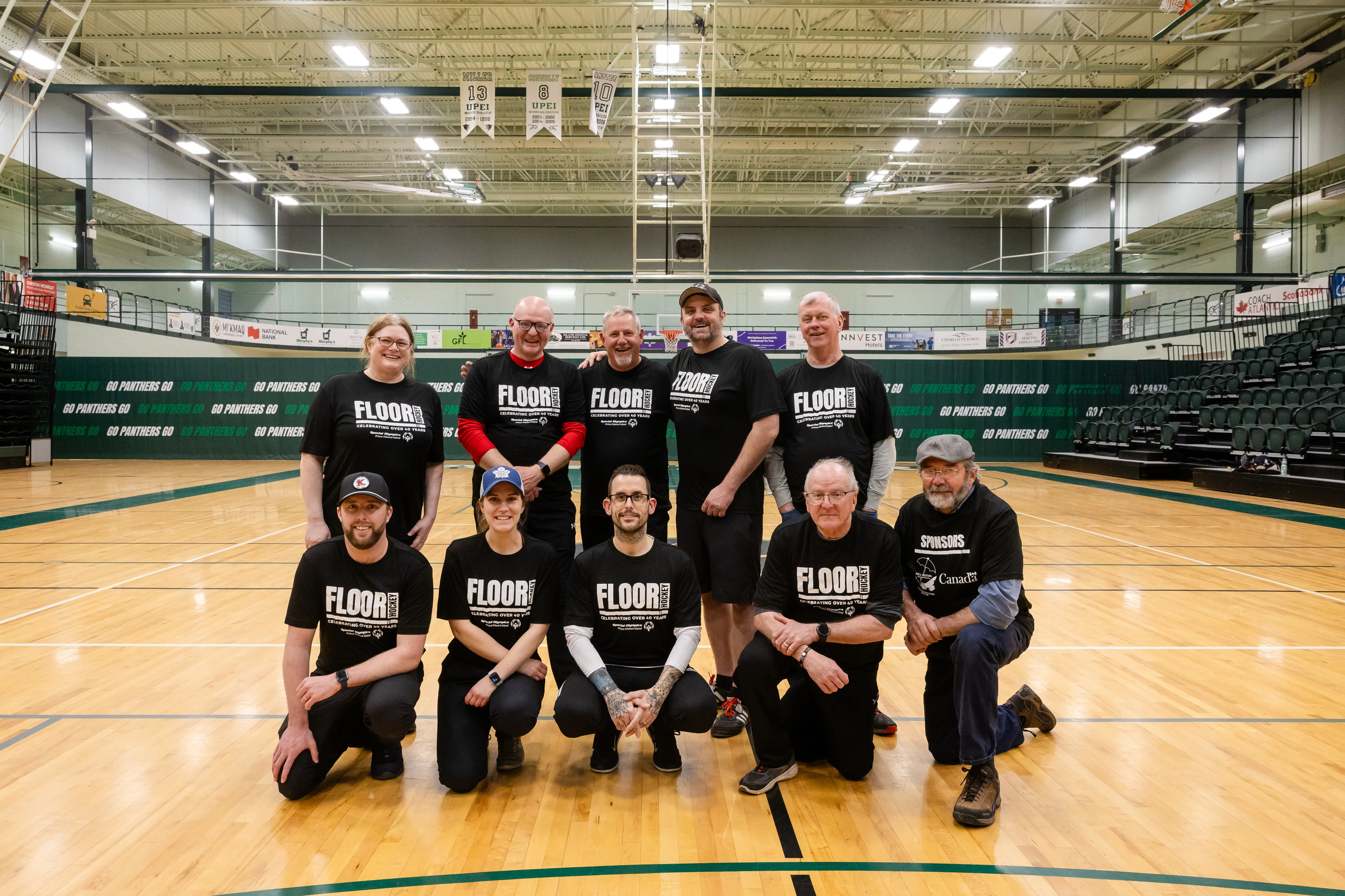 Special Olympics PEI, Floor Hockey, Group of Coaches Special Olympics PEI, Floor Hockey, Group of Coaches