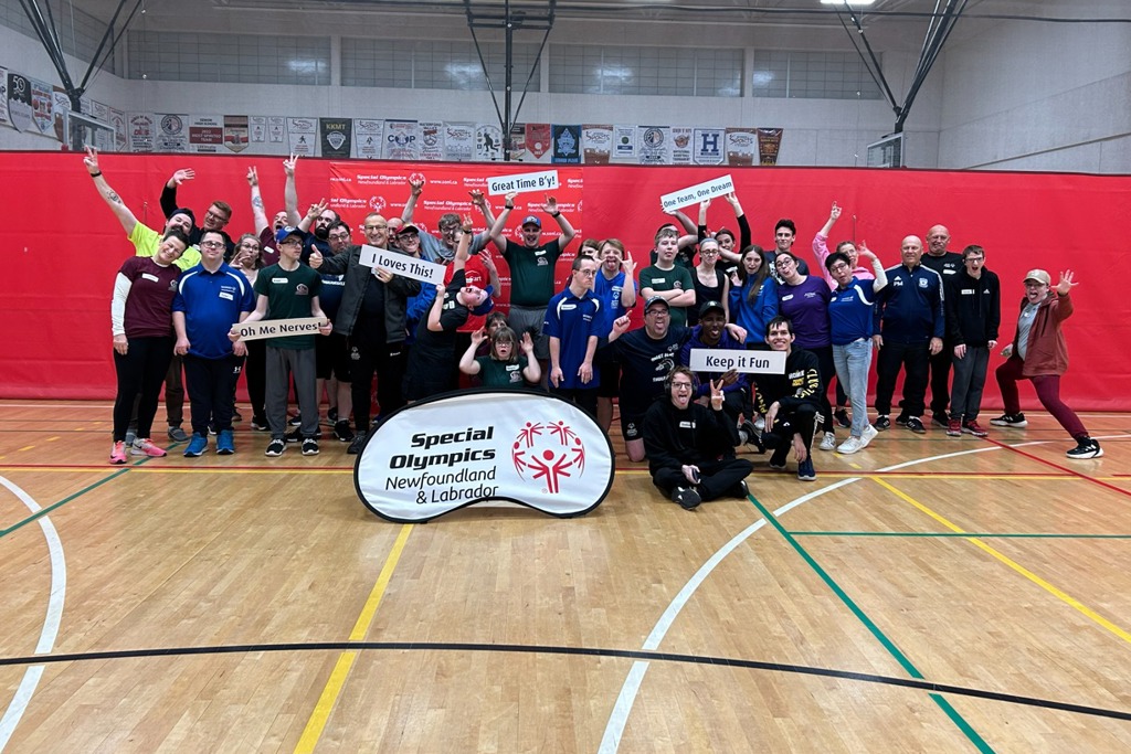 Special Olympics NL Hosts Successful  Team Sports Try-It Day