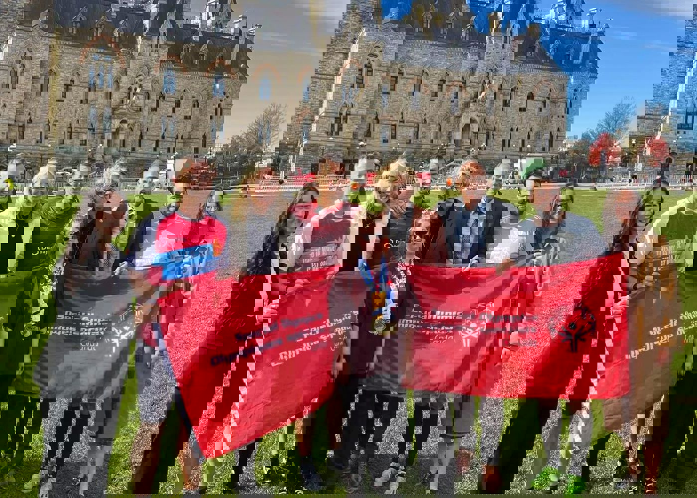 La visite Olympiques spéciaux Canada au Parlement : du point de vue d'un athlète