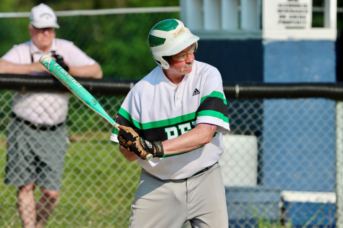 Team PEI 2026 Softball athlete, Tommy MacGuigan at bat