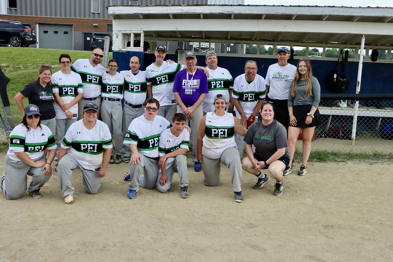 Special Olympics PEI, Softball, Team Photo