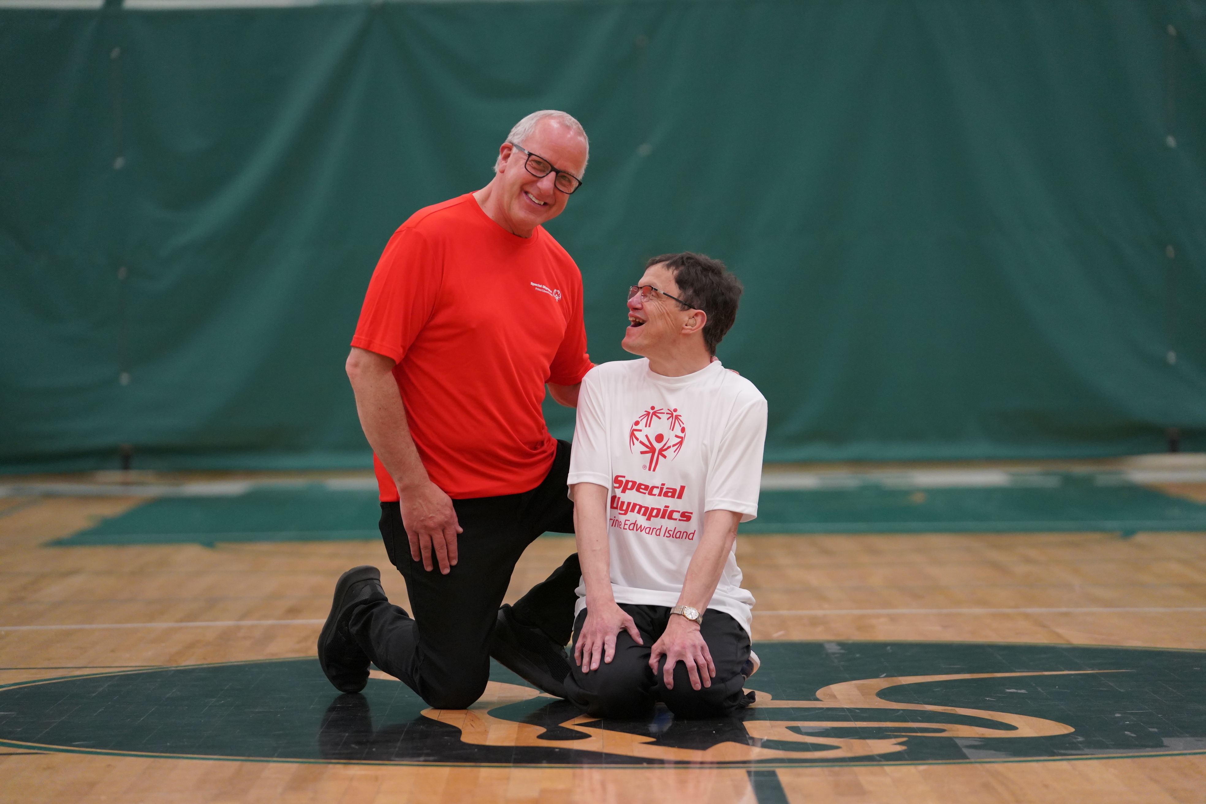 Special Olympics PEI, Athlete with Coach Special Olympics PEI, Athlete with Coach