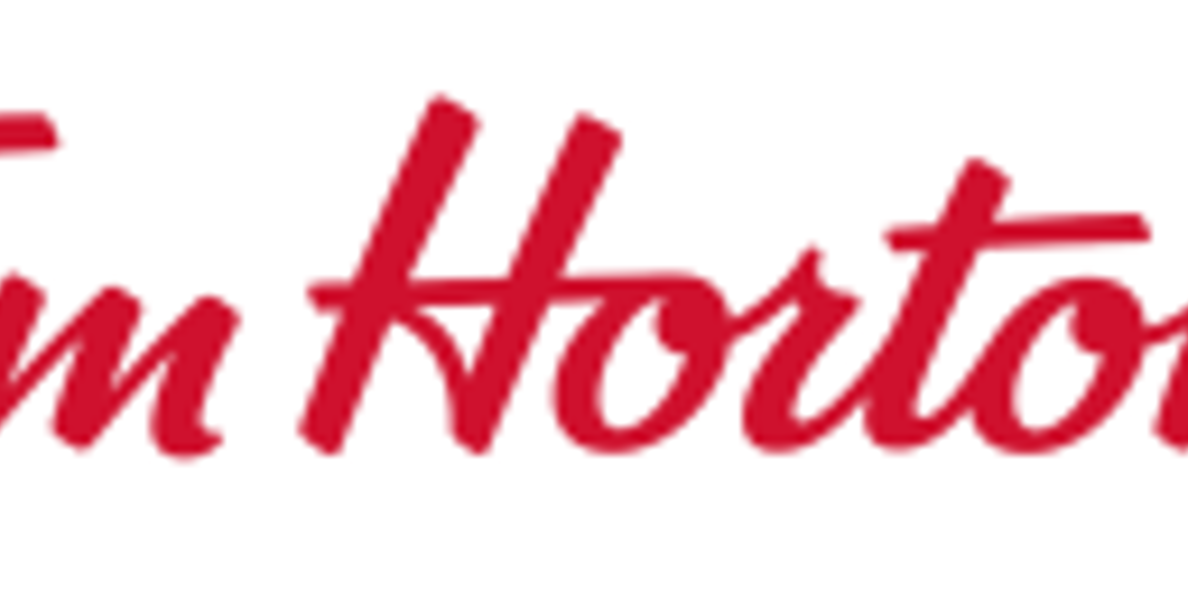 Tim Hortons logo.
