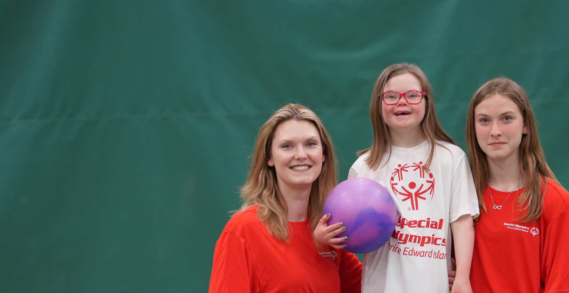 Special Olympics PEI, Athlete, 2 Volunteers, Youth, Family