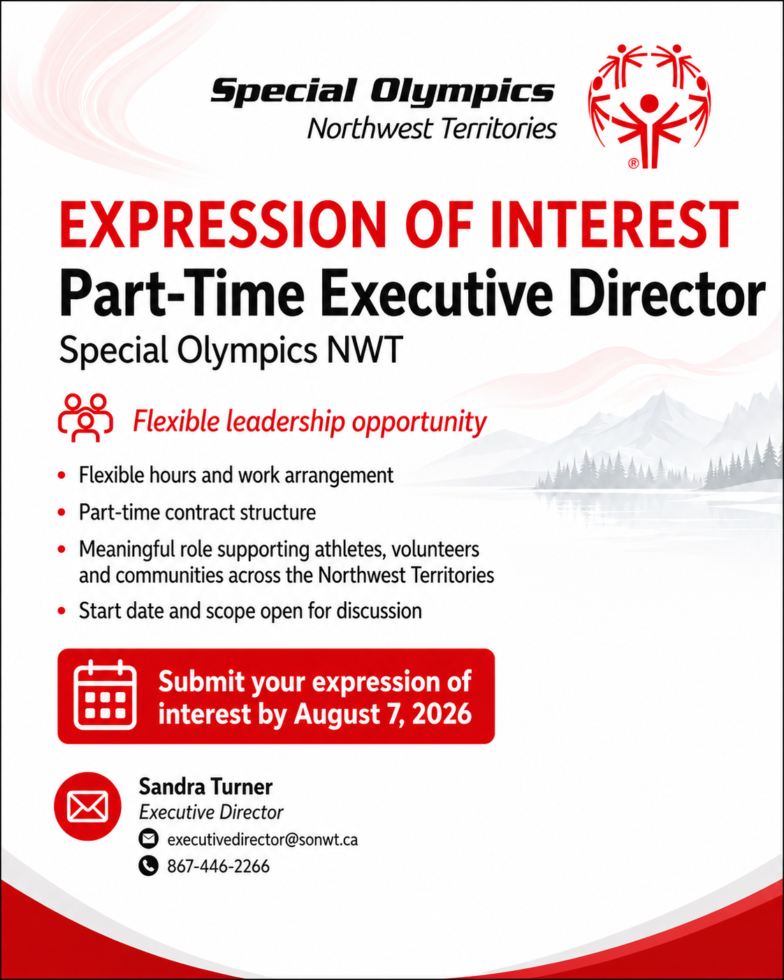 Expression of Interest Part Time Executive Director 