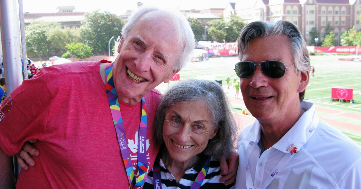 Gary Doer with Dr. Frank and Marion Hayden