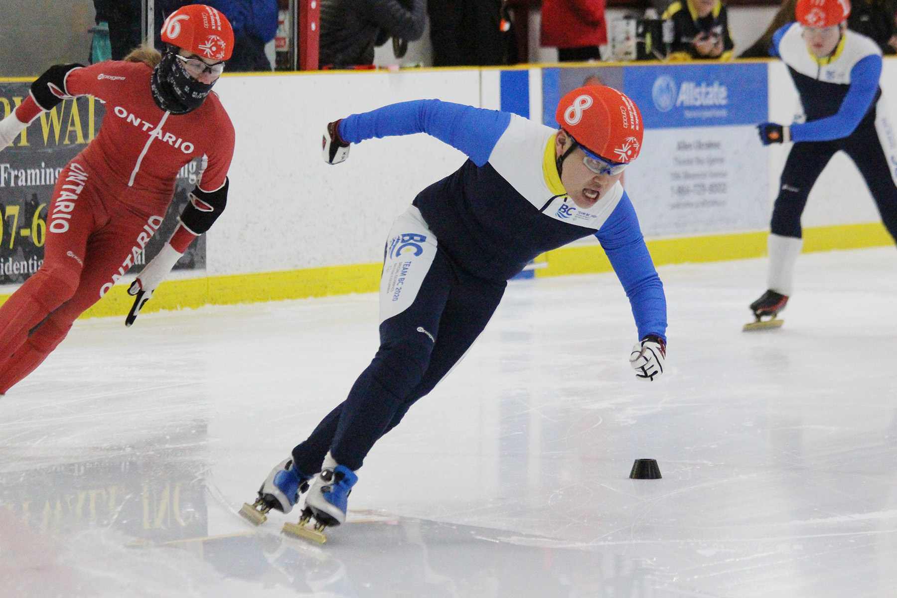 Olympics men's curling team training in Abbotsford - The