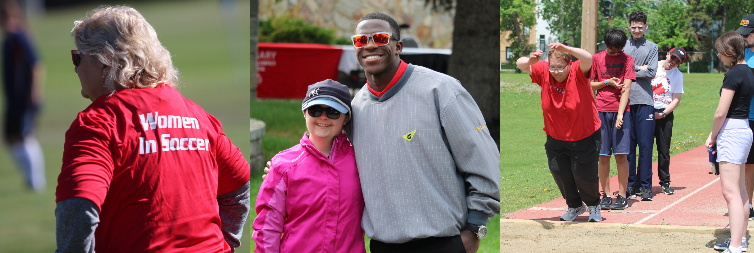 coaches, volunteers and athletes from Special Olympics AB