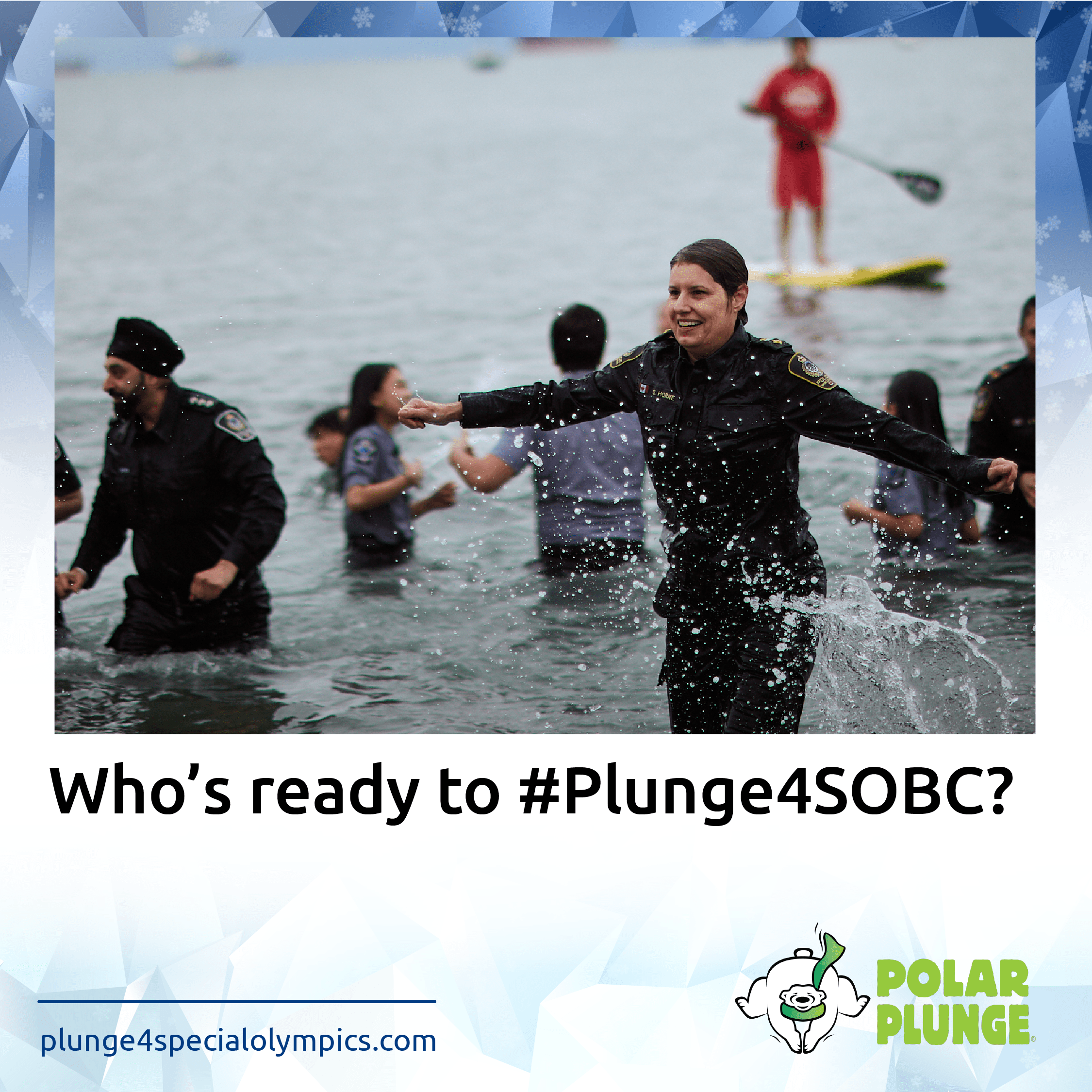 Polar Plunge for Special Olympics BC Special Olympics Canada