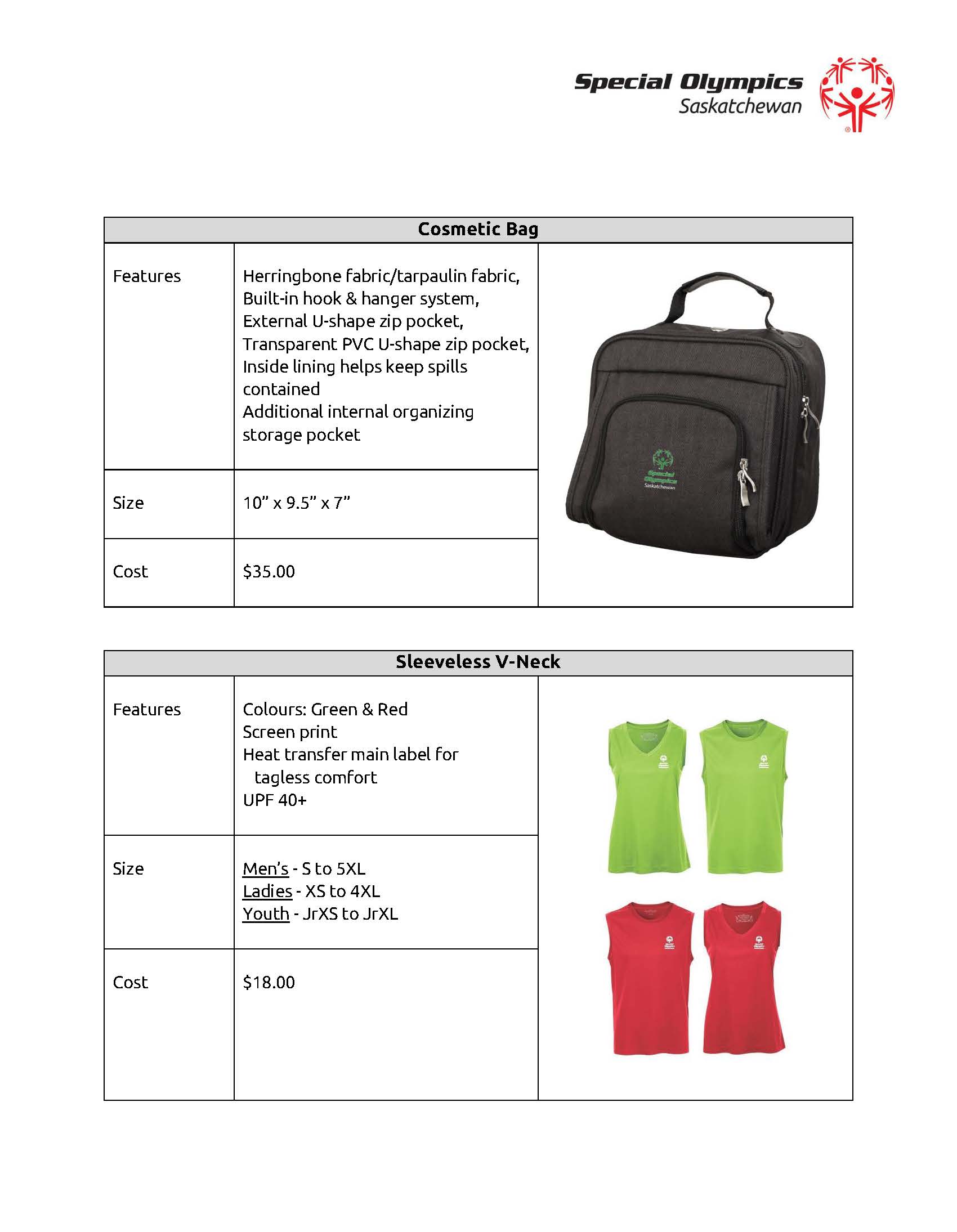 Apparel Order Form 2018 SOC Summer Games - Copy 3