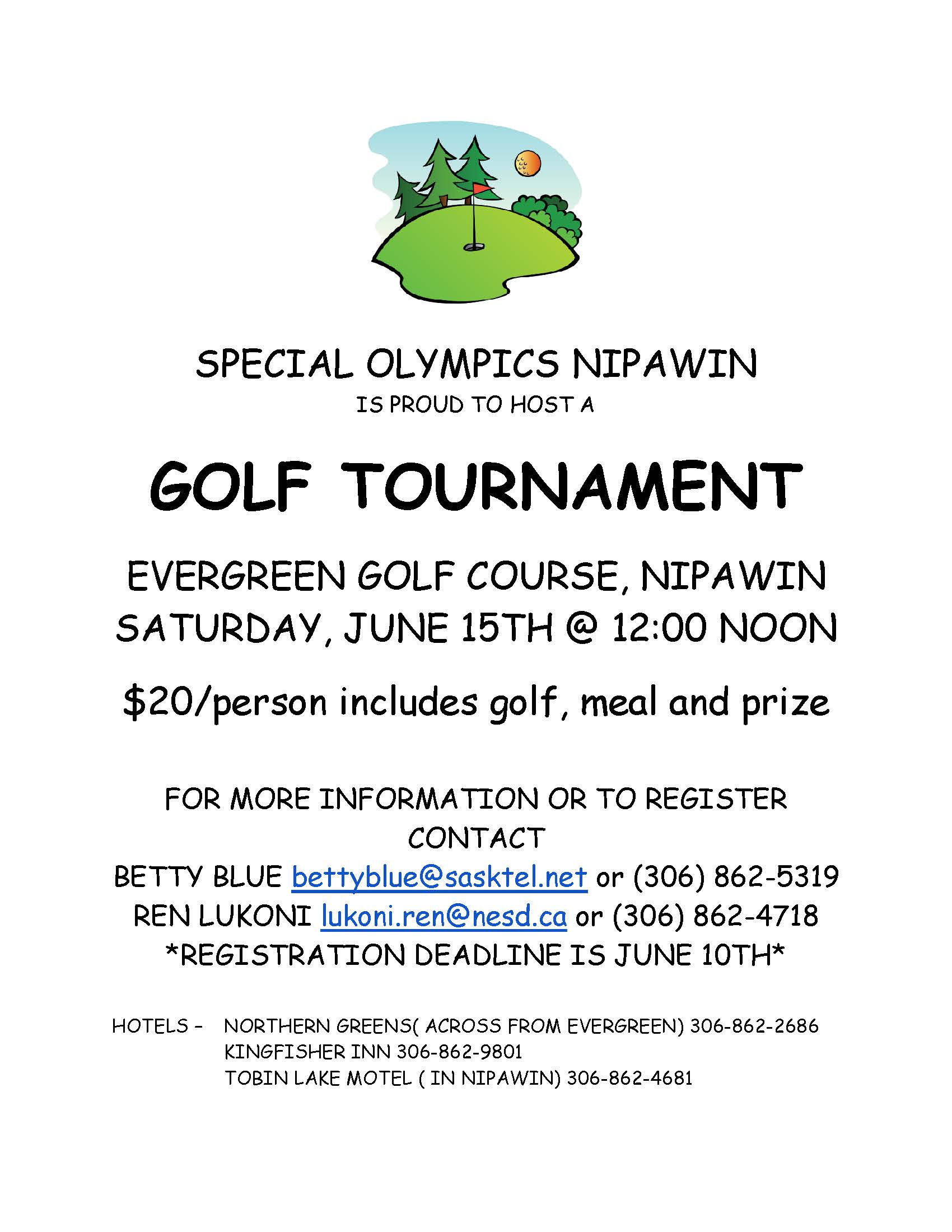 Nipawin Golf Tournament 2019