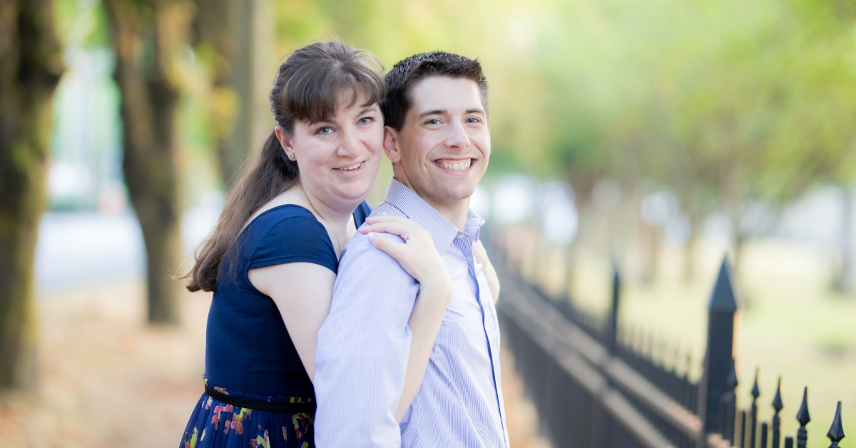 Matthew and Crystal Williams pose for a photo.