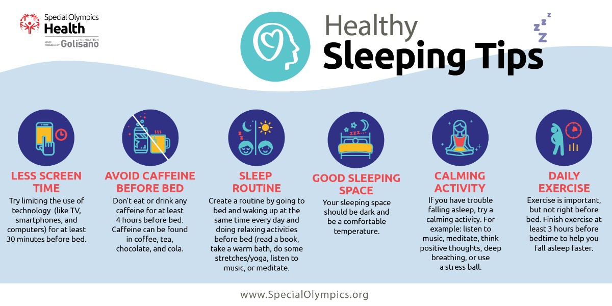 SOBC healthy sleeping tips