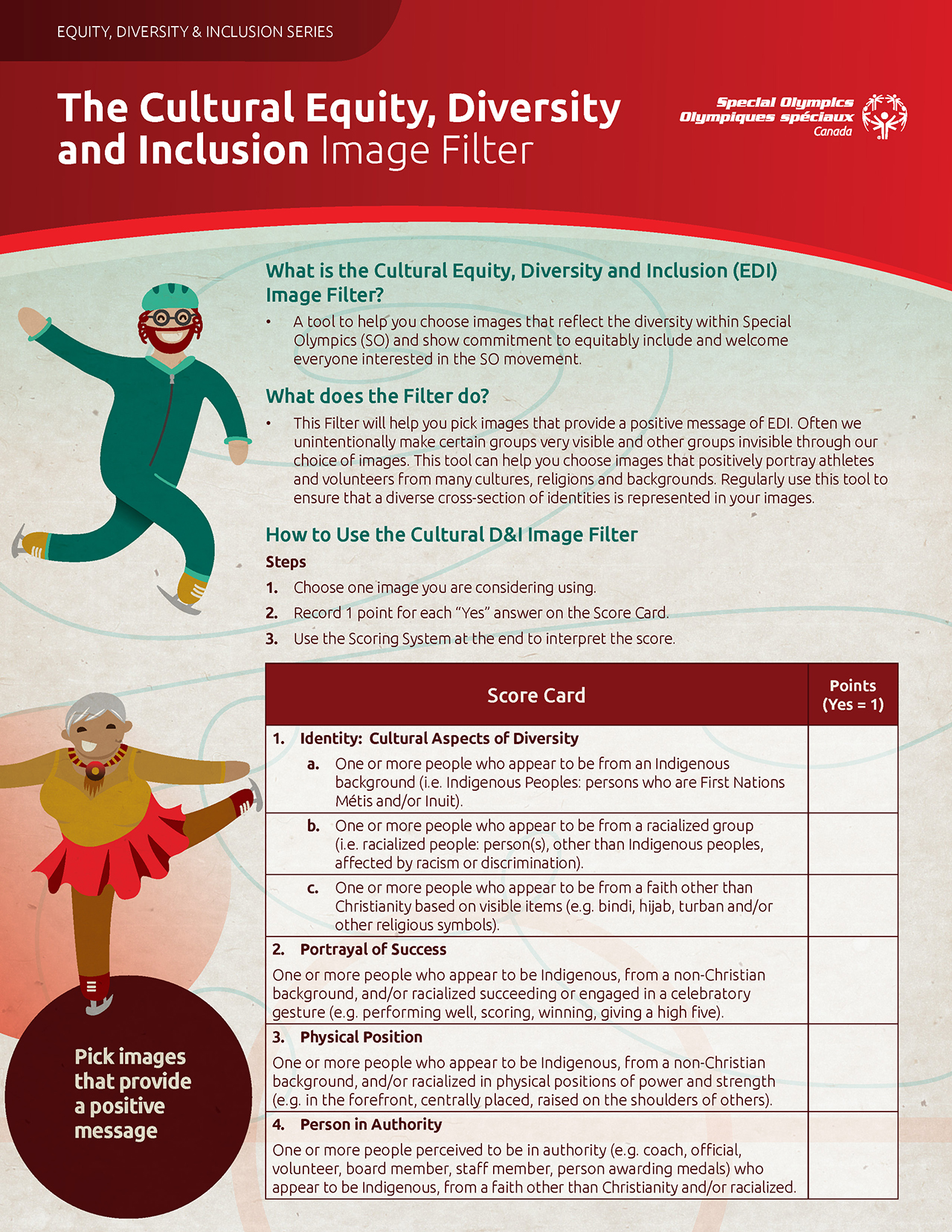 Equity, Diversity & Inclusion Image Filter