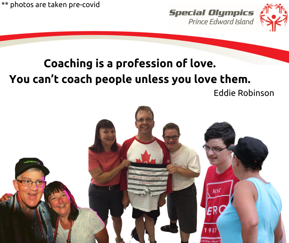 Janet Bradshaw, Special Olympics PEI volunteer coach for over 20 years