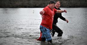 SOBC athletes and police officers had a blast plunging into cold waters in 2023!