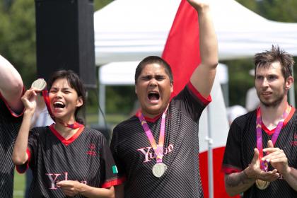 Special Olympics Yukon Soccer Players