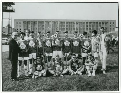 Special Olympics Historical Hockey team