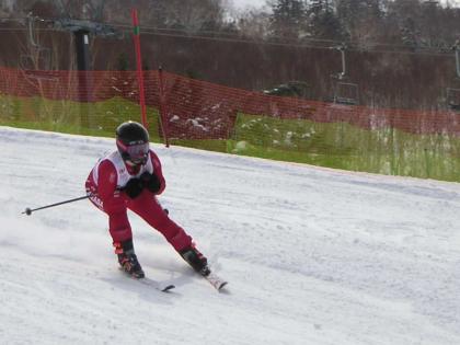 Adam Sanden Skiing