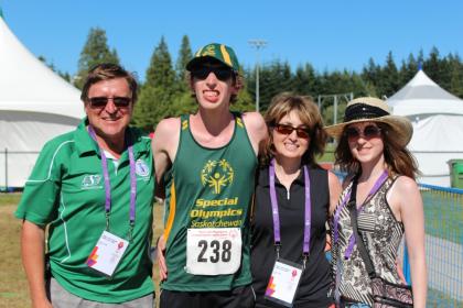 Faye Family at Summer Games