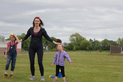 Active Start; Athlete with Mother