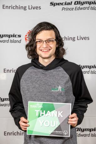 Team PEI 2020, Thank You, Keegan Waite