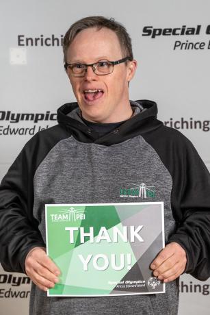 Shane MacPhee, Team PEI 2020, Special Olympics PEI