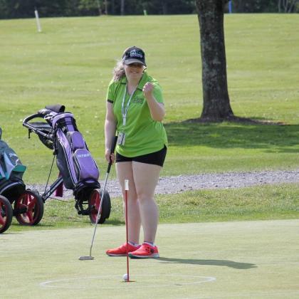 Special Olympics PEI, Athlete Playing Golf