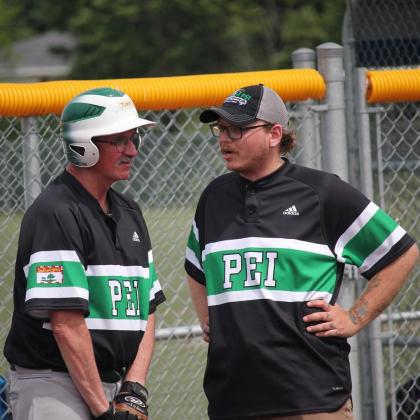 Special Olympics PEI, Team PEI, Athlete with Coach, Softball