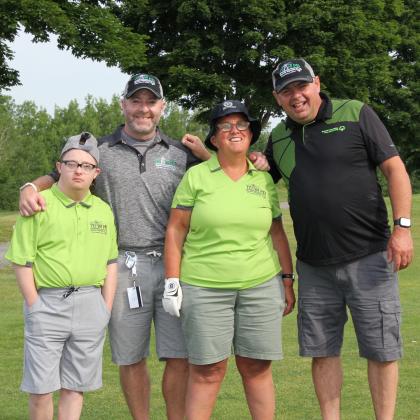 Special Olympics PEI, 2 Athletes with 2 Volunteers, Golf