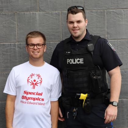 Special Olympics PEI, Law Enforcement Torch Run for Special Olympics, Charlottetown Police
