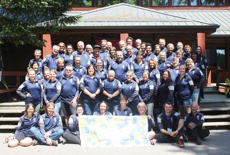 Special Olympics Team BC 2020 coaches and mission staff